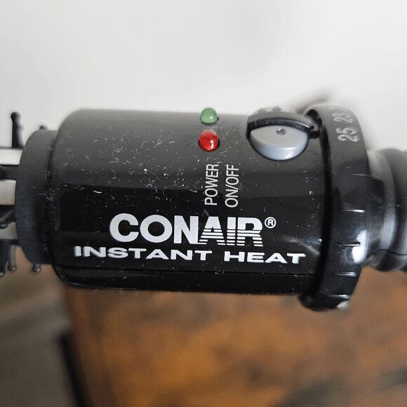 Conair Instant Heat Curling Wand Model BC845GNR Black/Silver One Size - Picture 2 of 4